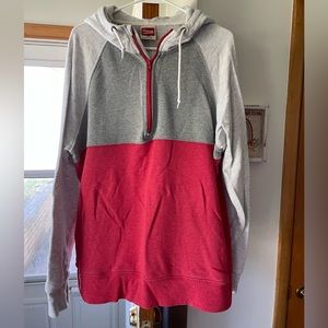 Homage 1/4 zip hoodie sweatshirt